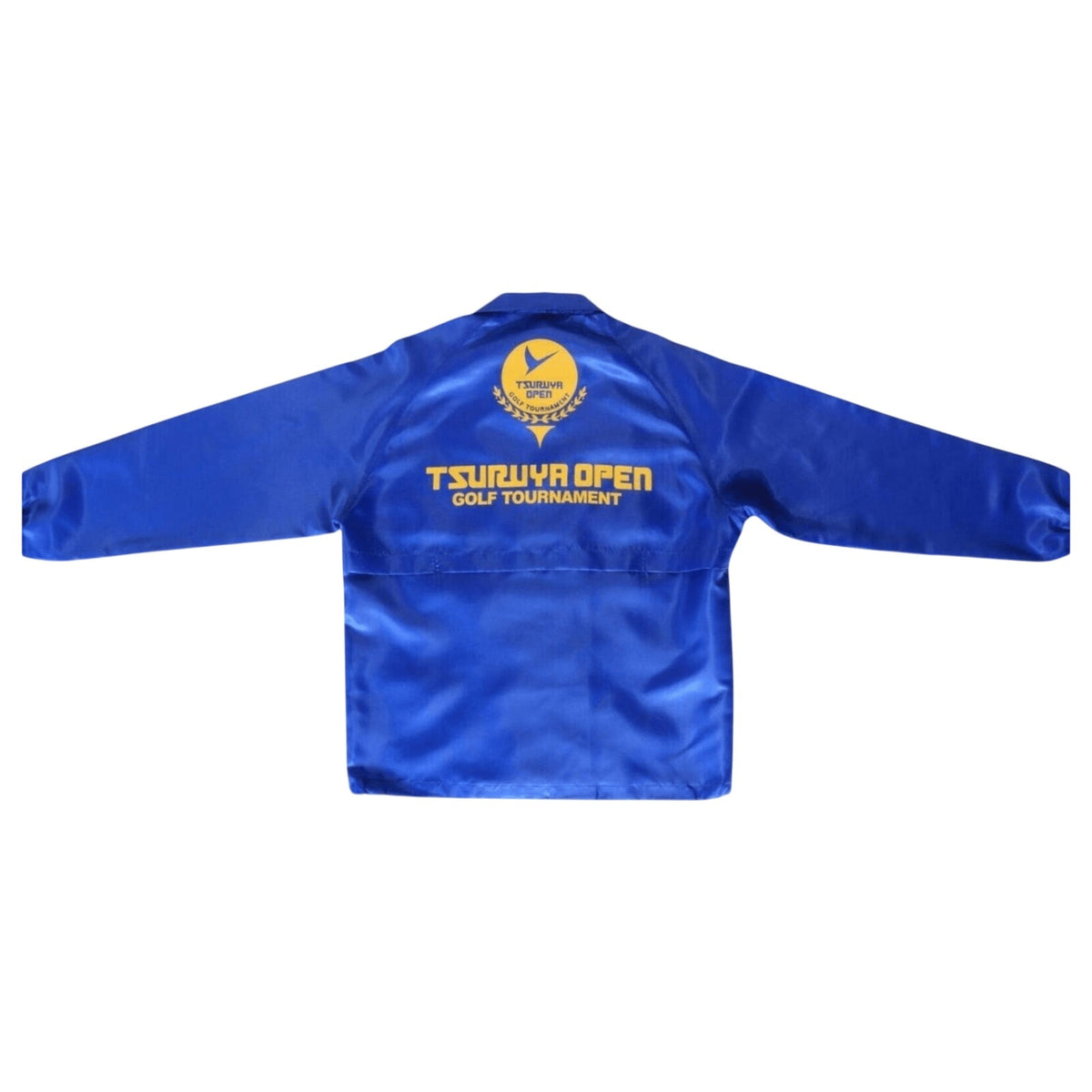 Tsuruya Open Golf Tournament Full Zip Windbreaker Blue M