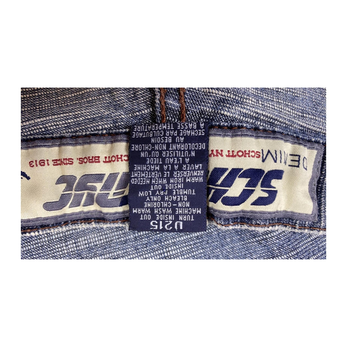Vintage Schott NYC Hip Hop Baggy Jeans Y2K W38 L34