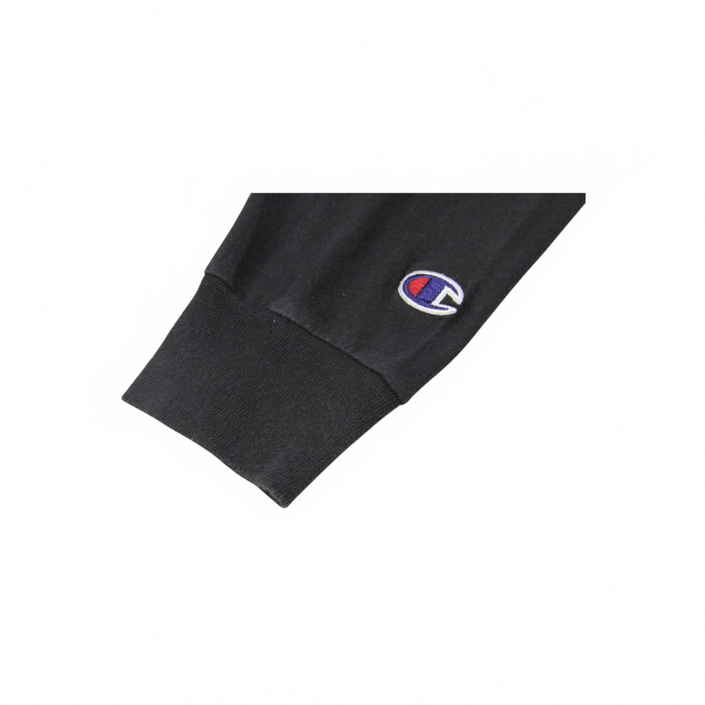 Vintage Champion Long Sleeve T Shirt Black M