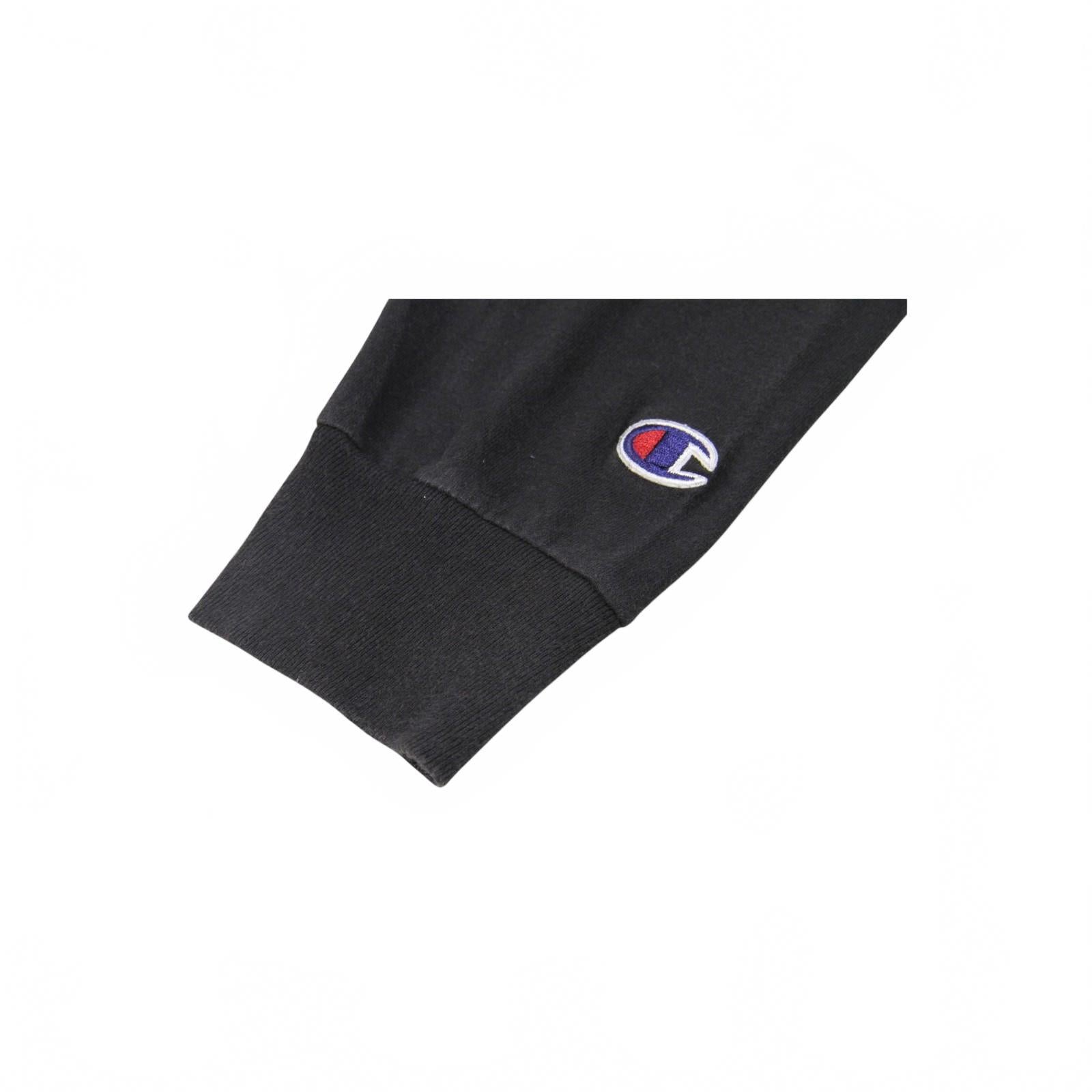 Vintage Champion Long Sleeve T Shirt Black M