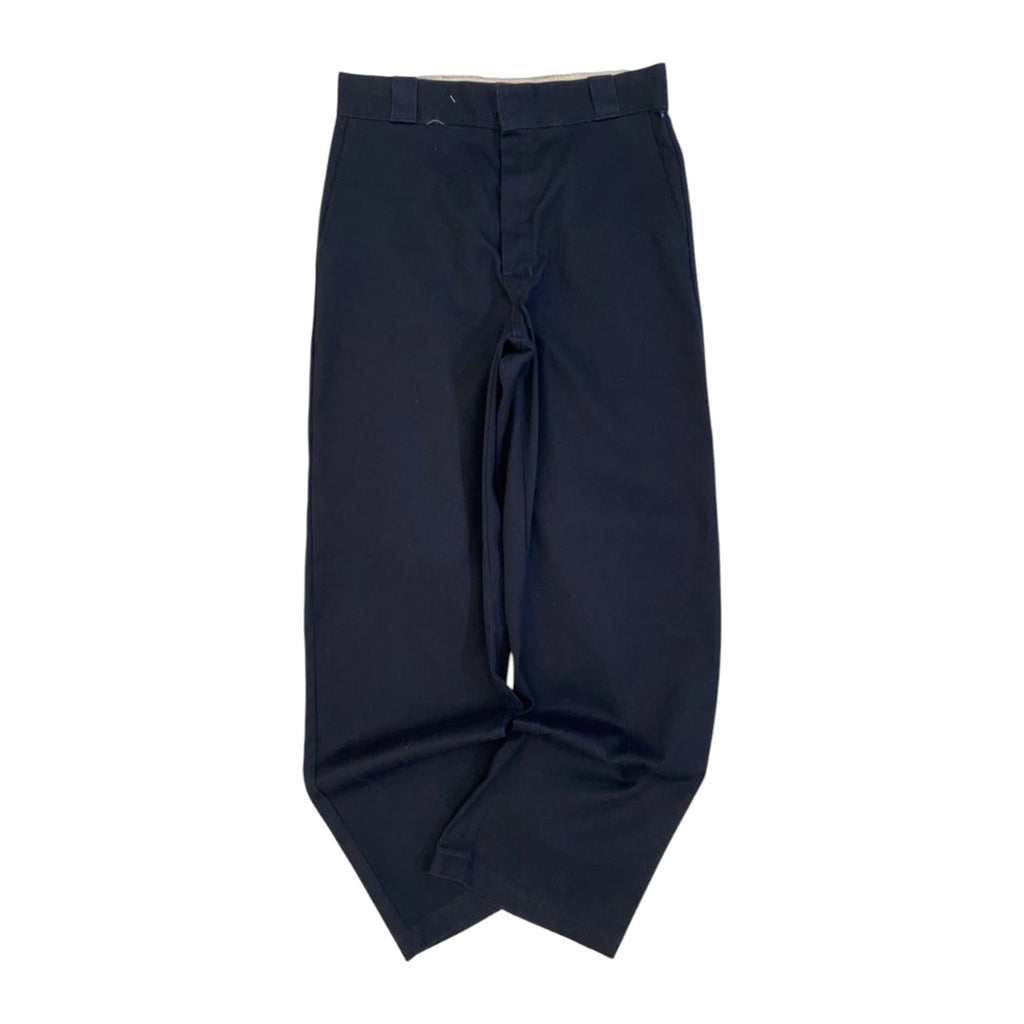 Vintage Dickies 874 Original Straight Leg Chino Trouser Navy W30 L29