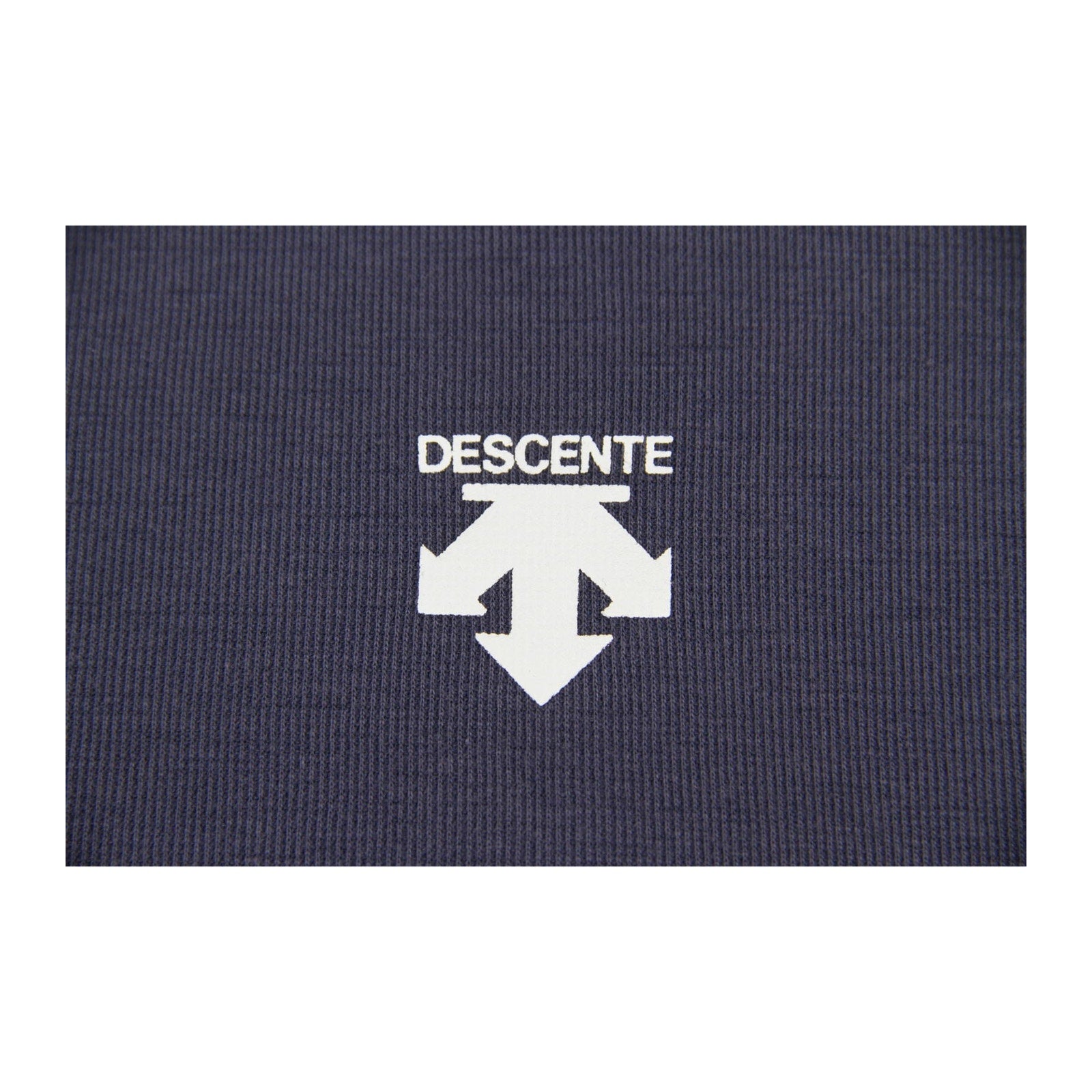 Descente Japan Long Sleeve Mock Neck Base Layer Navy S