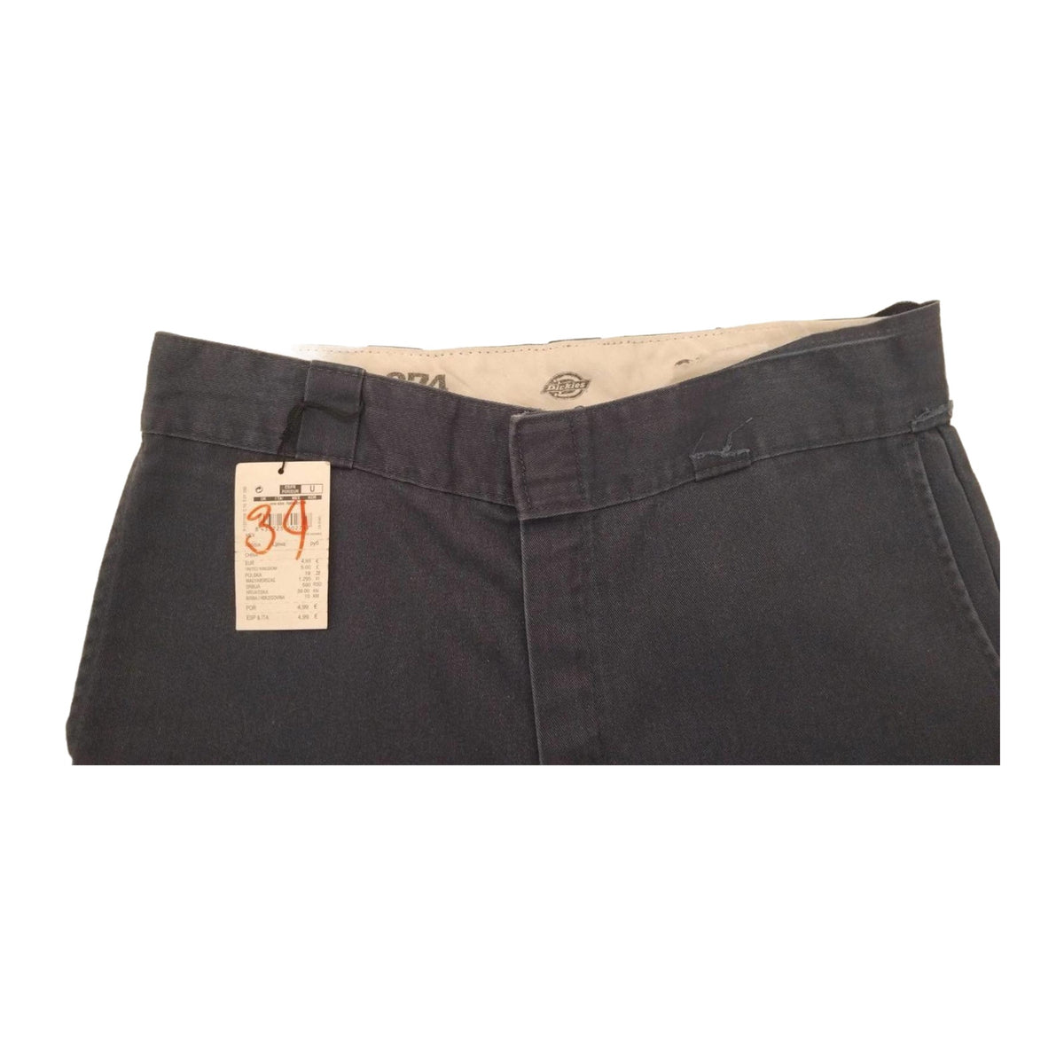 Vintage Dickies 874 Original Chino Trouser Navy W32 L29