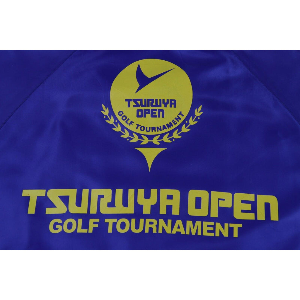 Tsuruya Open Golf Tournament Full Zip Windbreaker Blue M