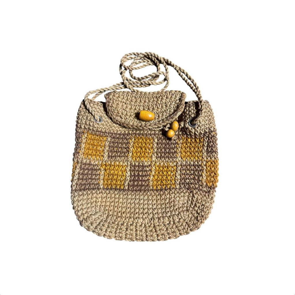 Japan Vintage Handmade Woven Bag