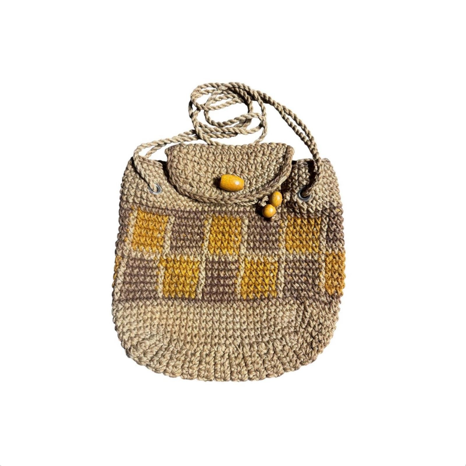 Japan Vintage Handmade Woven Bag