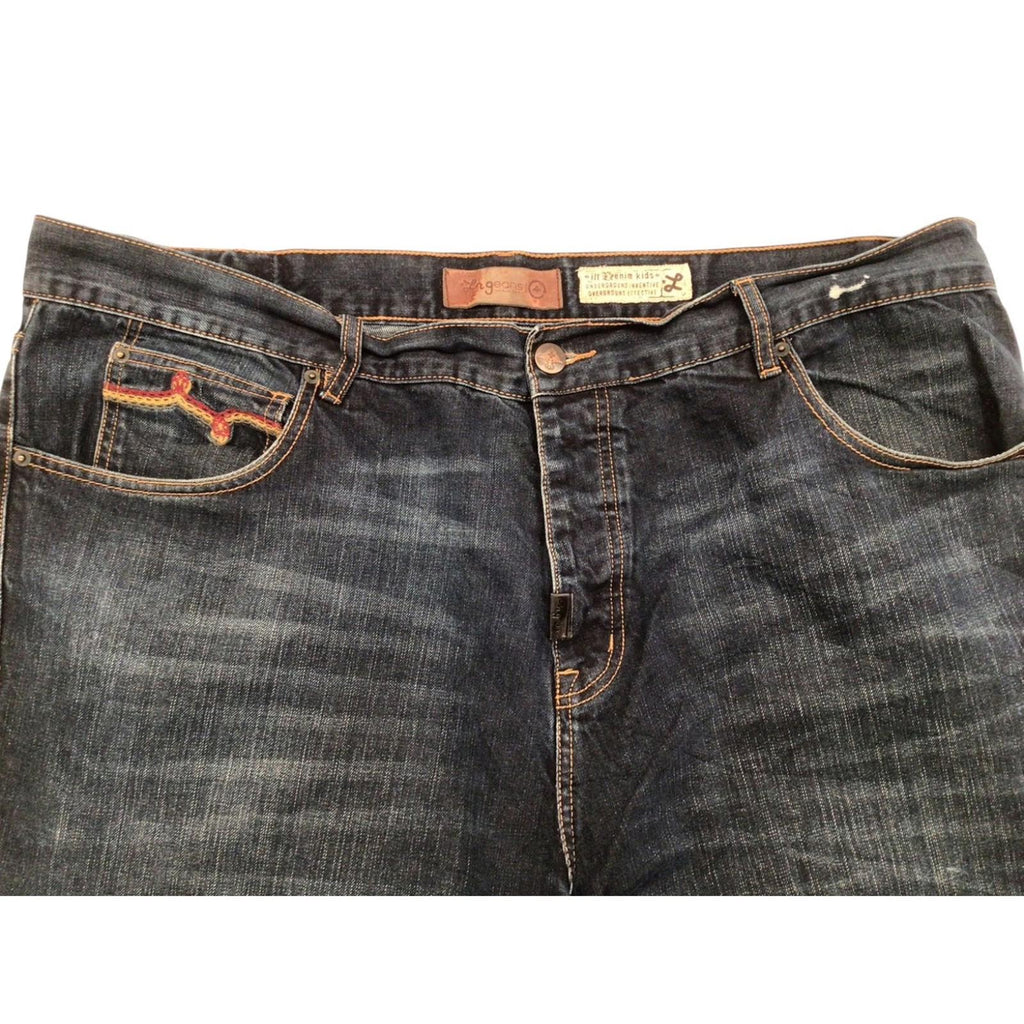 LRG Hip Hop Baggy Jeans Y2K W44 L33 XXXL