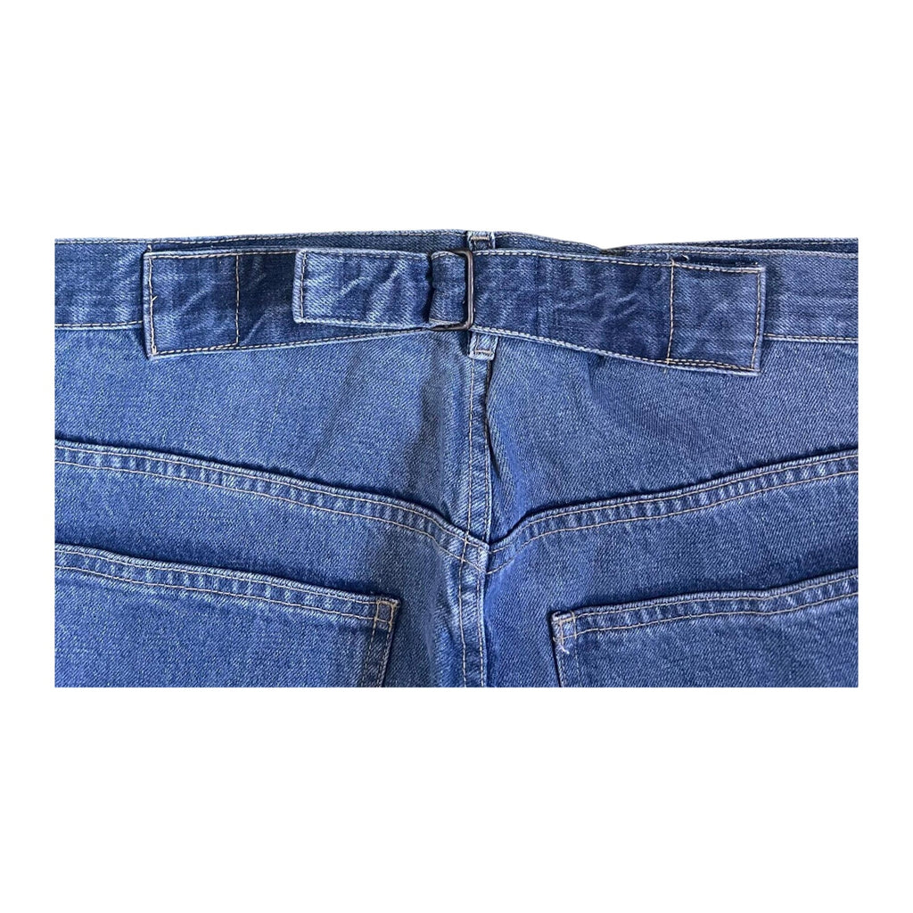 Dope Silvester Blast Wash Men's Y2K New with Tag Straight Leg Denim Jean W34 L32