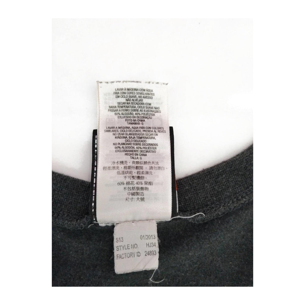 Harley Davidson Women's Tank Top Charcoal Grey L