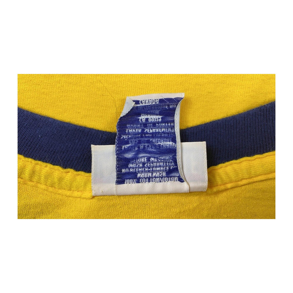 Aeropostale Men's Classic Graphic Logo Short Sleeve T Shirt Yellow M