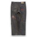 Johnny Blaze Y2K Hip Hop Relaxed Fit Denim Jeans Black W29 L24