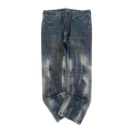 1026 ED HARDY Y2K Distressed Wash Denim Jeans W34 L32