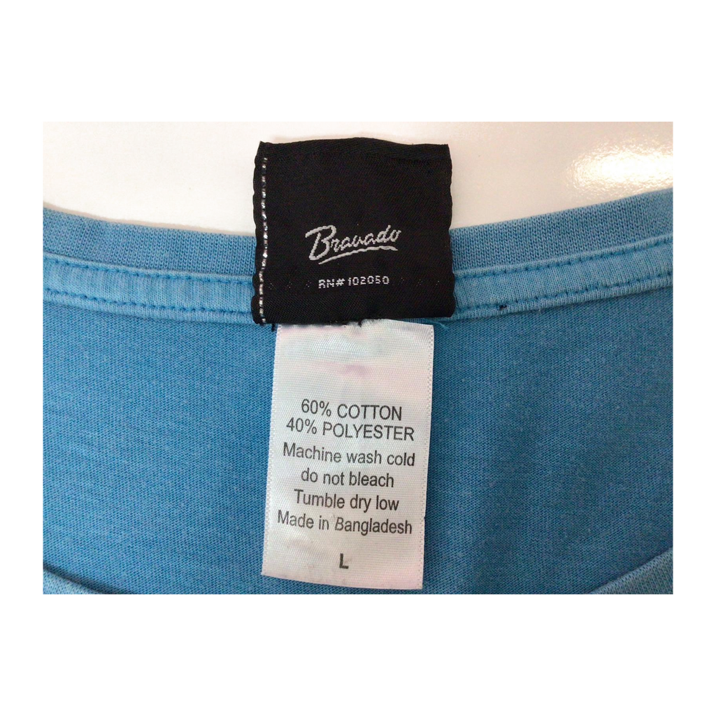 1702 Harley Davidson American Legend Short Sleeve Women's T Shirt Blue L