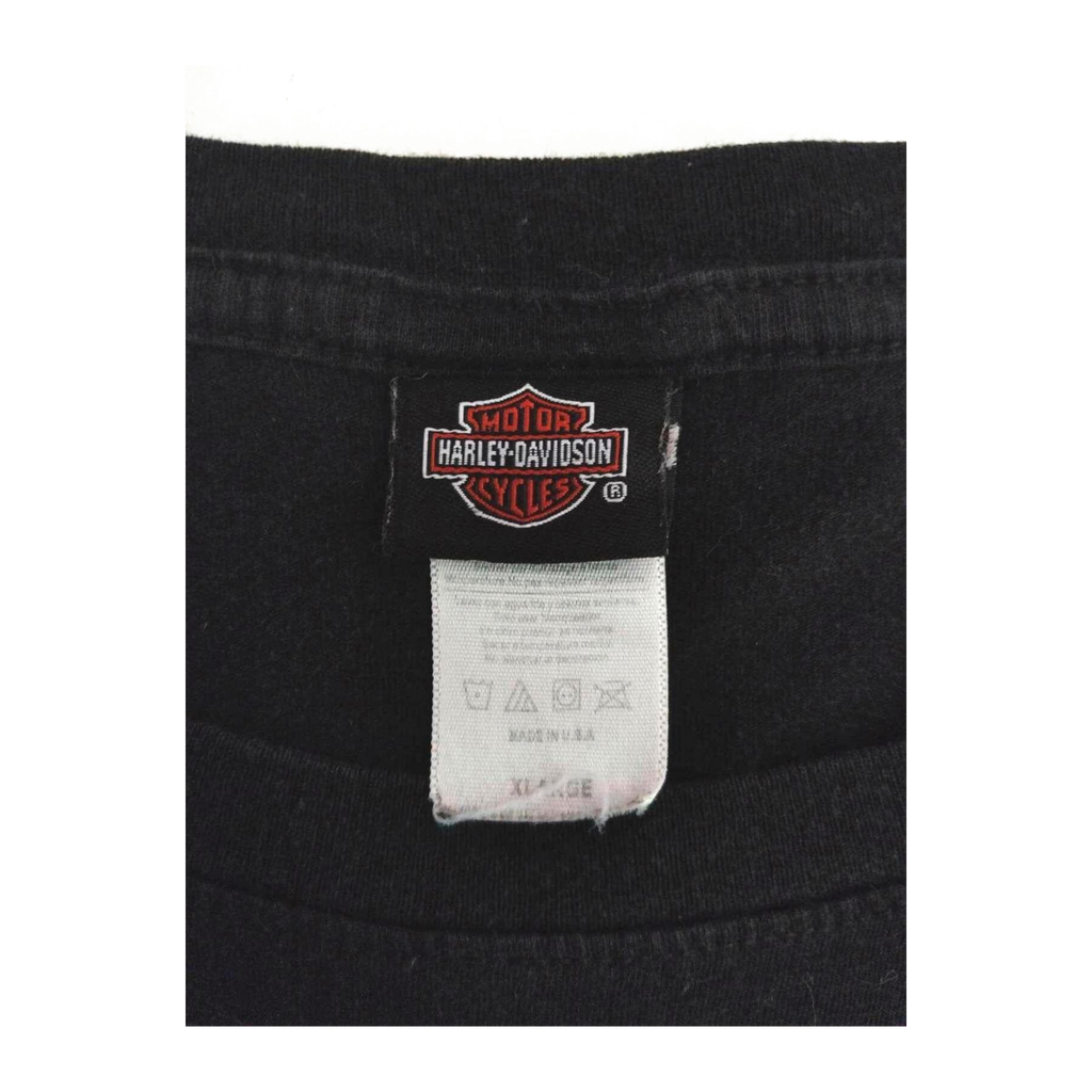 1706 Harley Davidson Women's Filigree Shenandoah Graphic Short Sleeve T Shirt Black XL