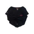 1708 Harley Davidson Women's Pink Ribbon Short Sleeve T Shirt Black M