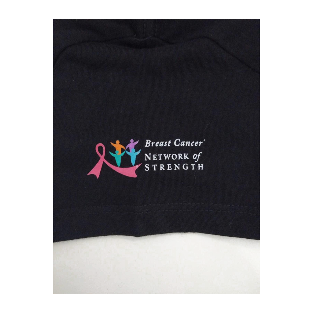 1708 Harley Davidson Women's Pink Ribbon Short Sleeve T Shirt Black M