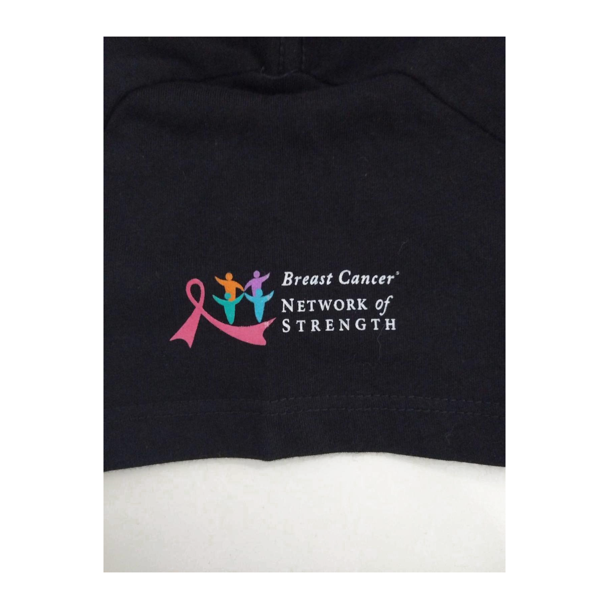 1708 Harley Davidson Women's Pink Ribbon Short Sleeve T Shirt Black M