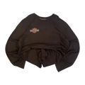 1710 Harley Davidson Men's Long Sleeve T Shirt Brown XL