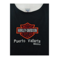 1711 Harley Davidson Men's Embroidered Logo Puerto Vallarta Muscle Tank Black XL