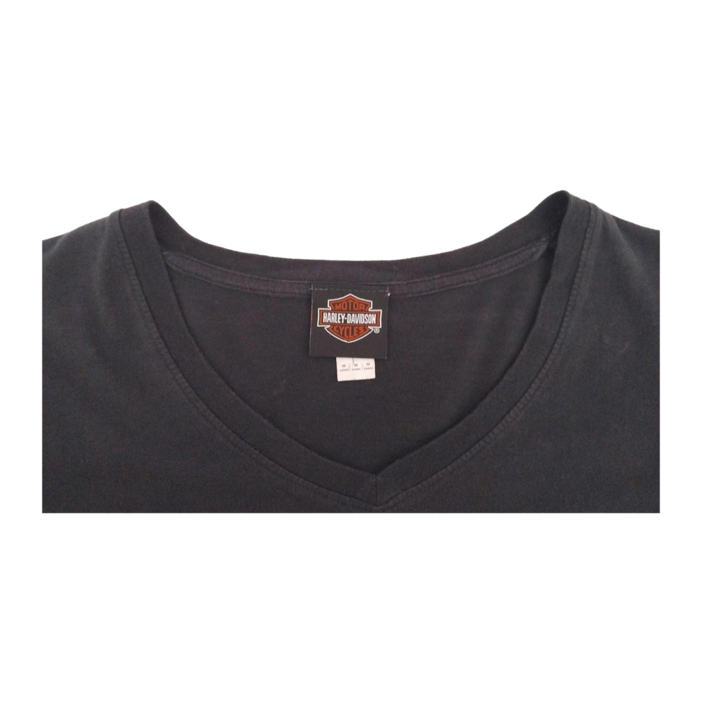1716 Harley Davidson Women's Las Vegas Cafe Short Sleeve T Shirt Black M