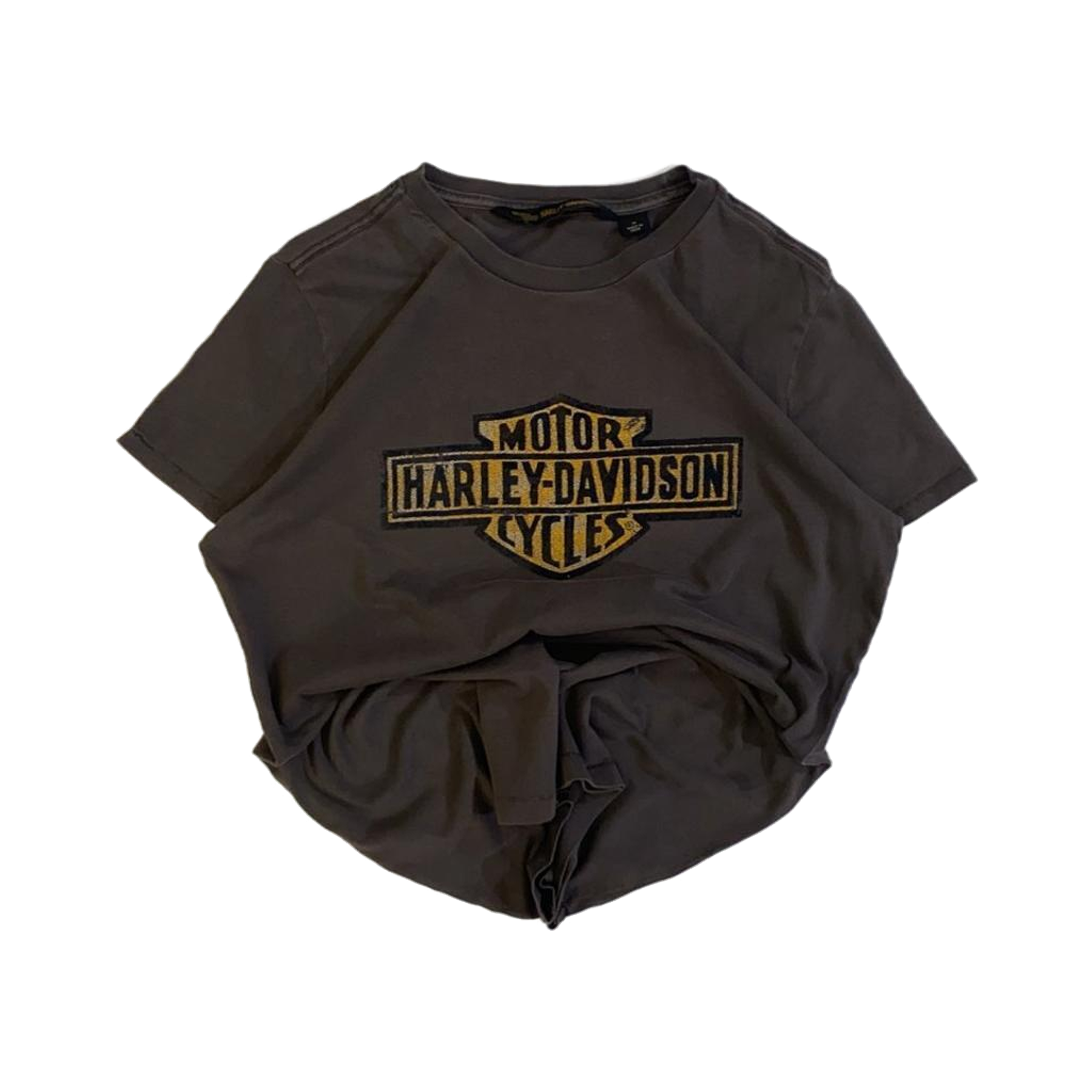 1718 Harley Davidson Women's Logo Graphic Short Sleeve T Shirt Grey M