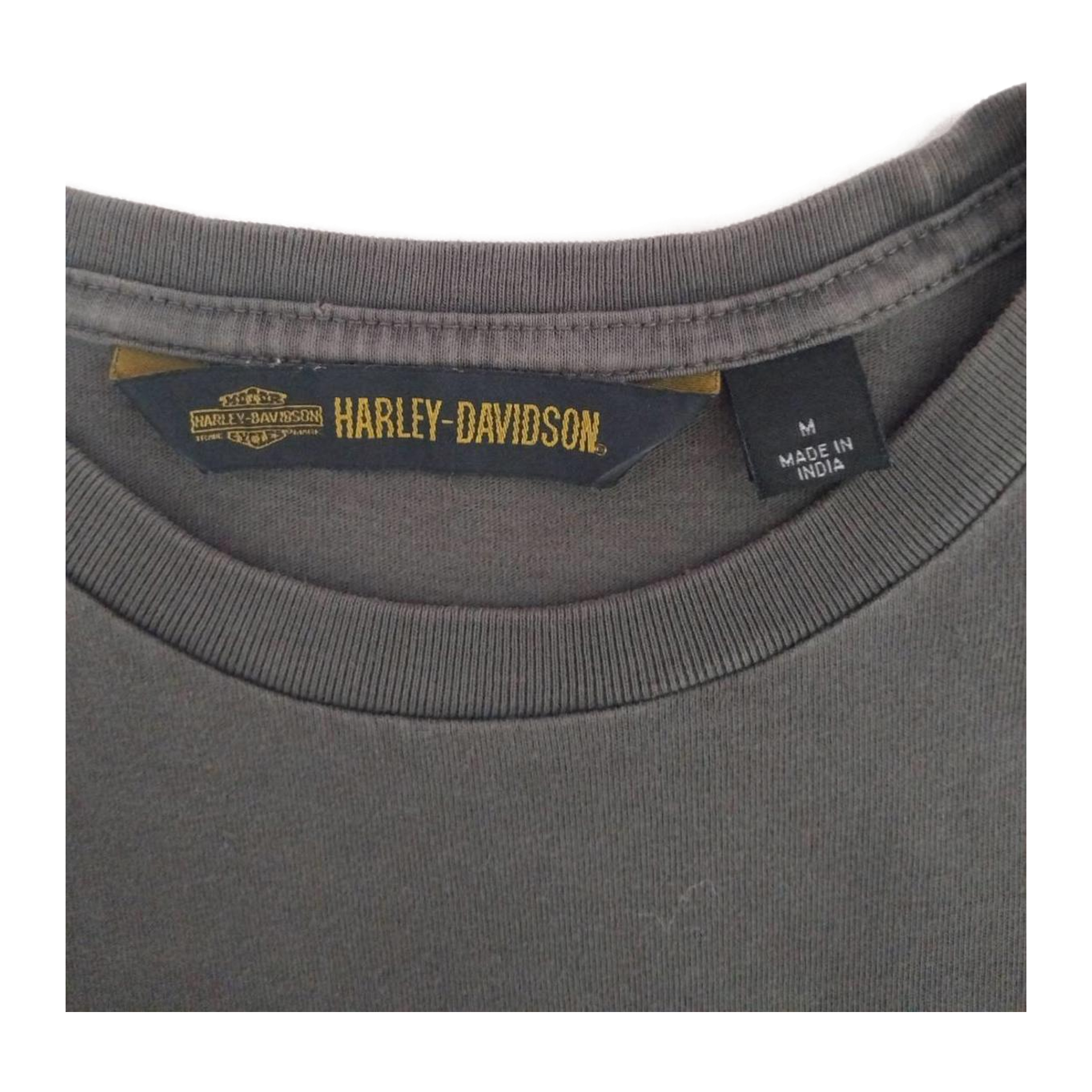 1718 Harley Davidson Women's Logo Graphic Short Sleeve T Shirt Grey M