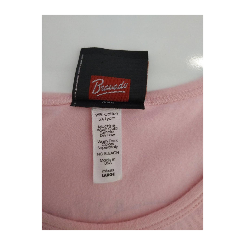 1720 Harley Davidson Women's Clare's Port Dover Short Sleeve T Shirt Pink L