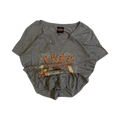 1722 Harley Davidson Women's Free Spirit Graphic Short Sleeve T Shirt Grey XL