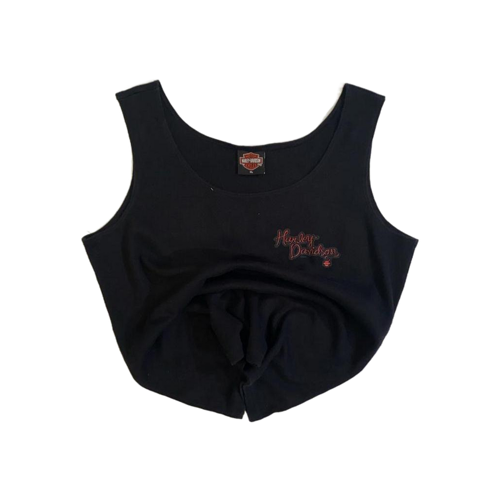 1724 Harley Davidson Women's Airbrush Tank Top Black XL