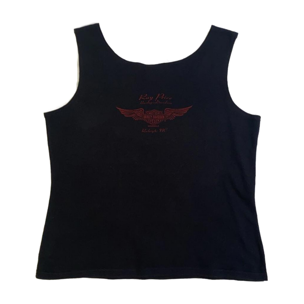 1724 Harley Davidson Women's Airbrush Tank Top Black XL