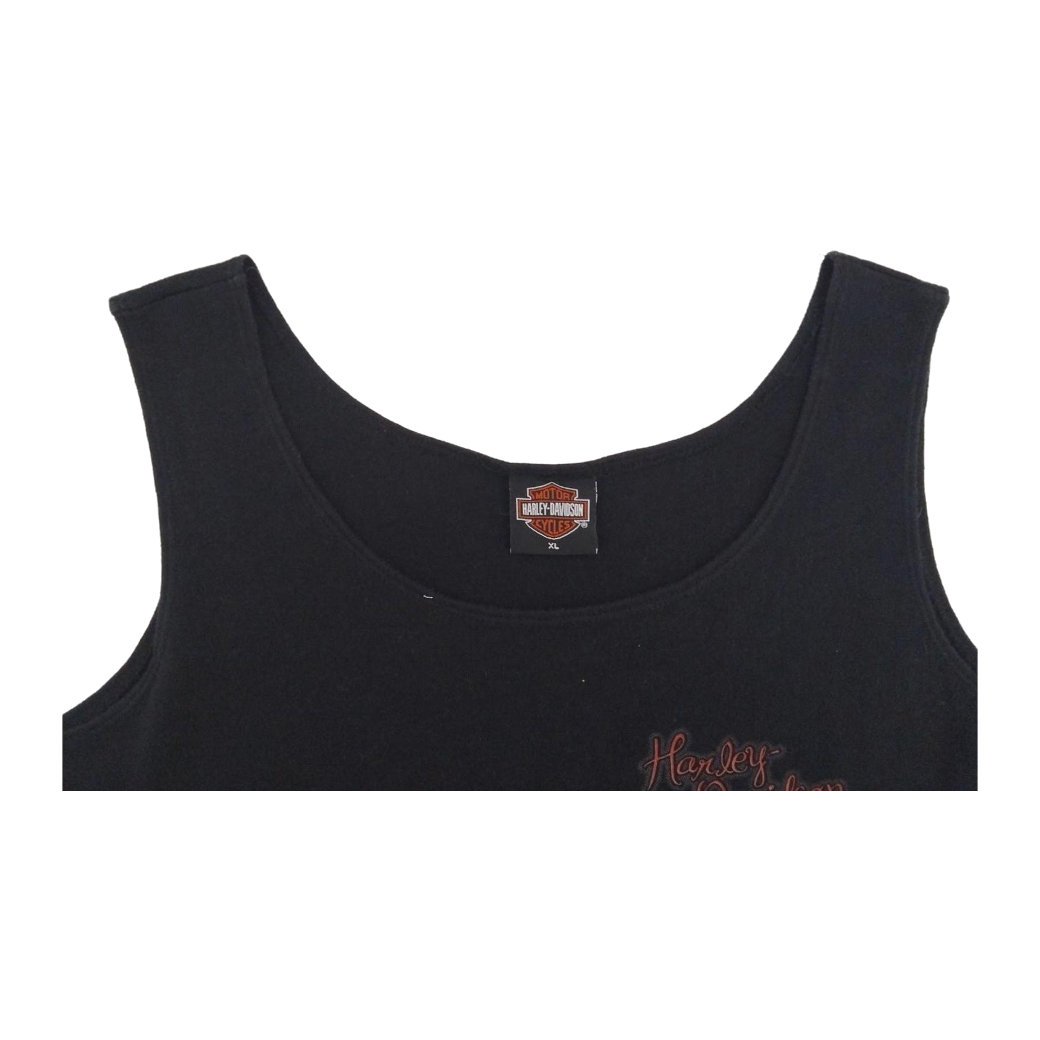 1724 Harley Davidson Women's Airbrush Tank Top Black XL