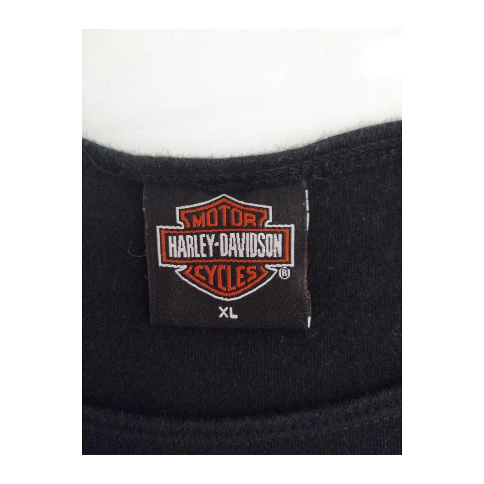 1724 Harley Davidson Women's Airbrush Tank Top Black XL