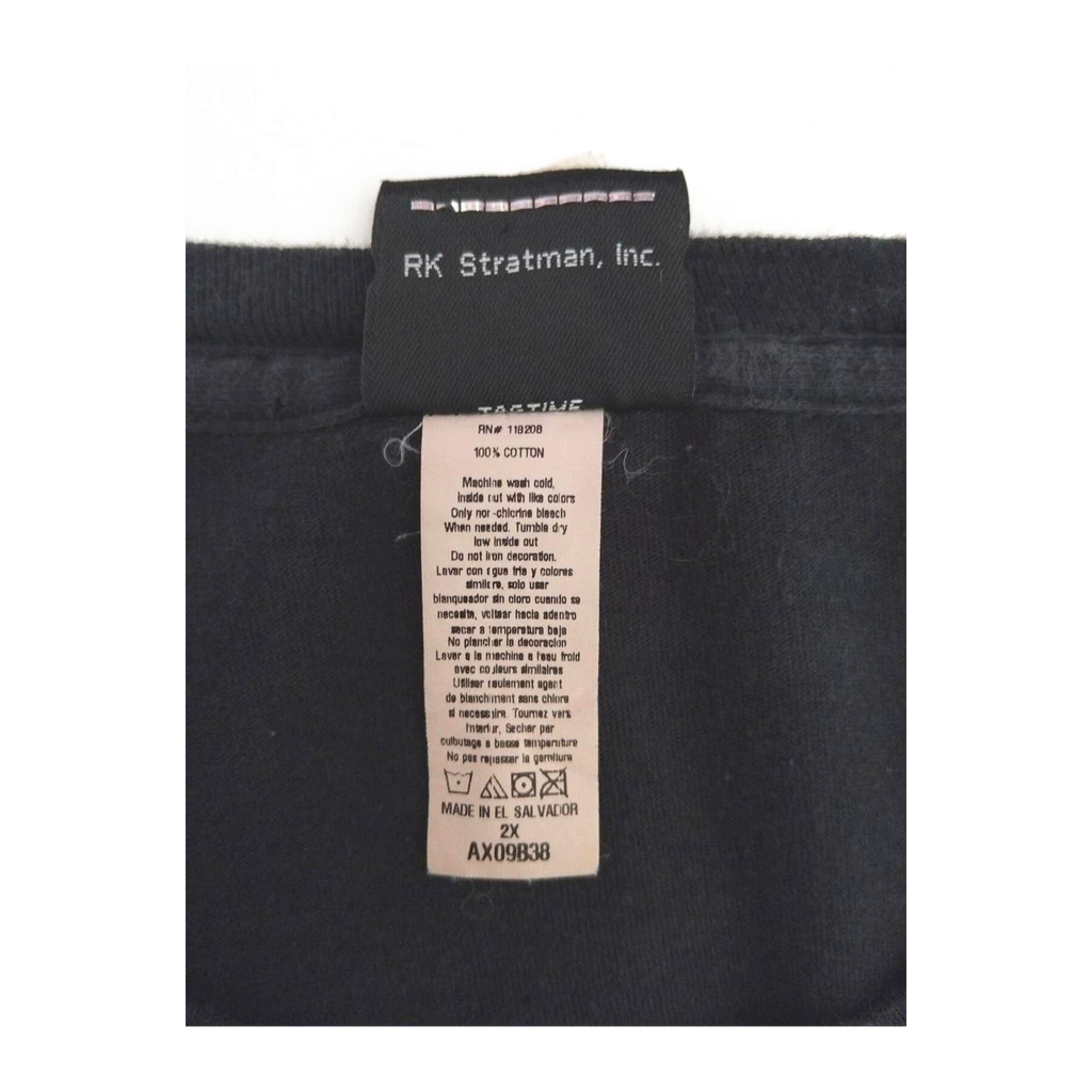 1726 Harley Davidson Women's Clover Skull Short Sleeve T Shirt Black XXL