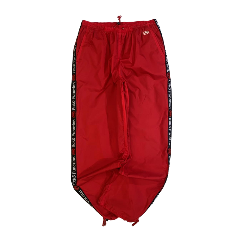 1827 Ecko Function Y2K Hip Hop Track Jogger Red M