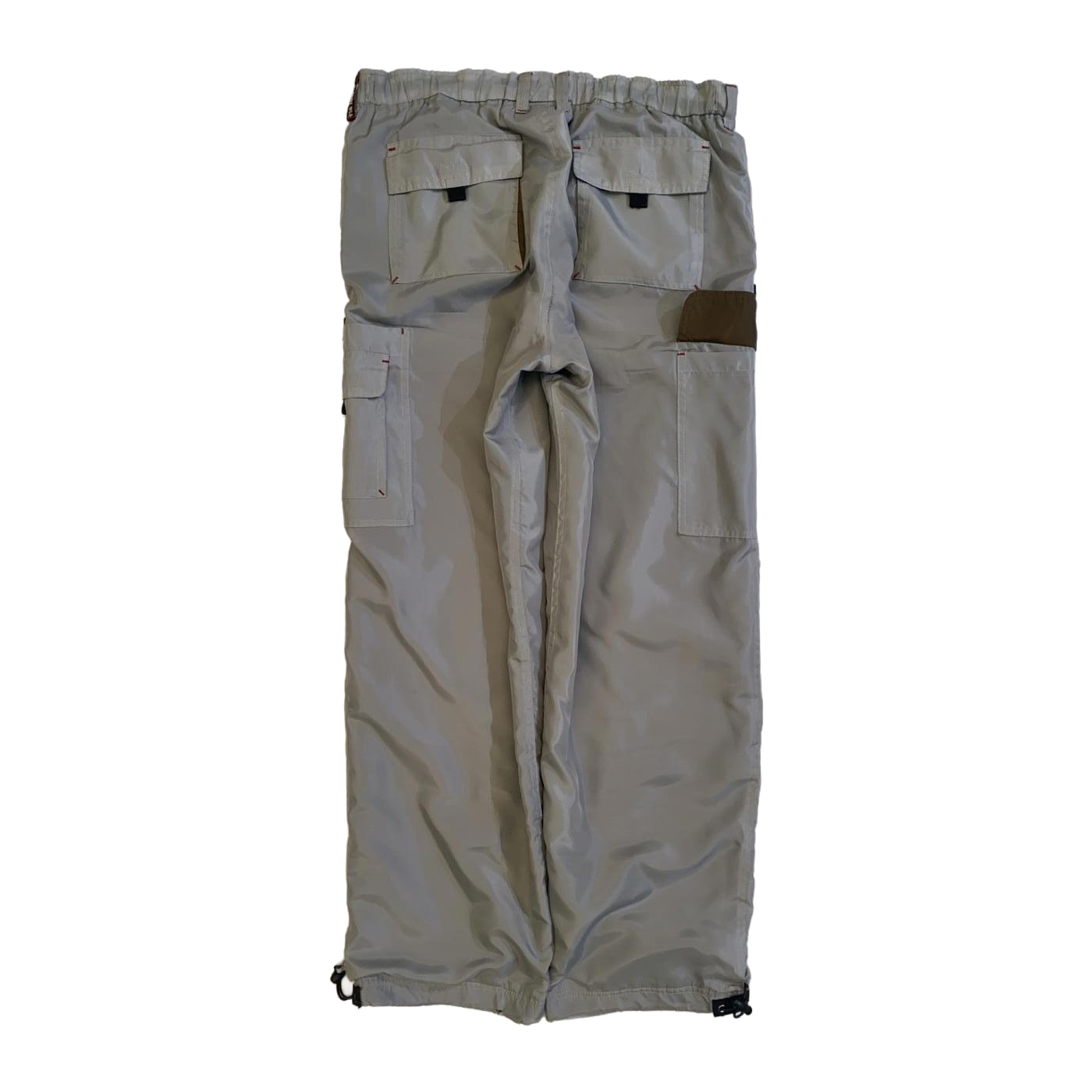 1831 Badboy Y2K Hip Hop Cargo Trouser Grey L