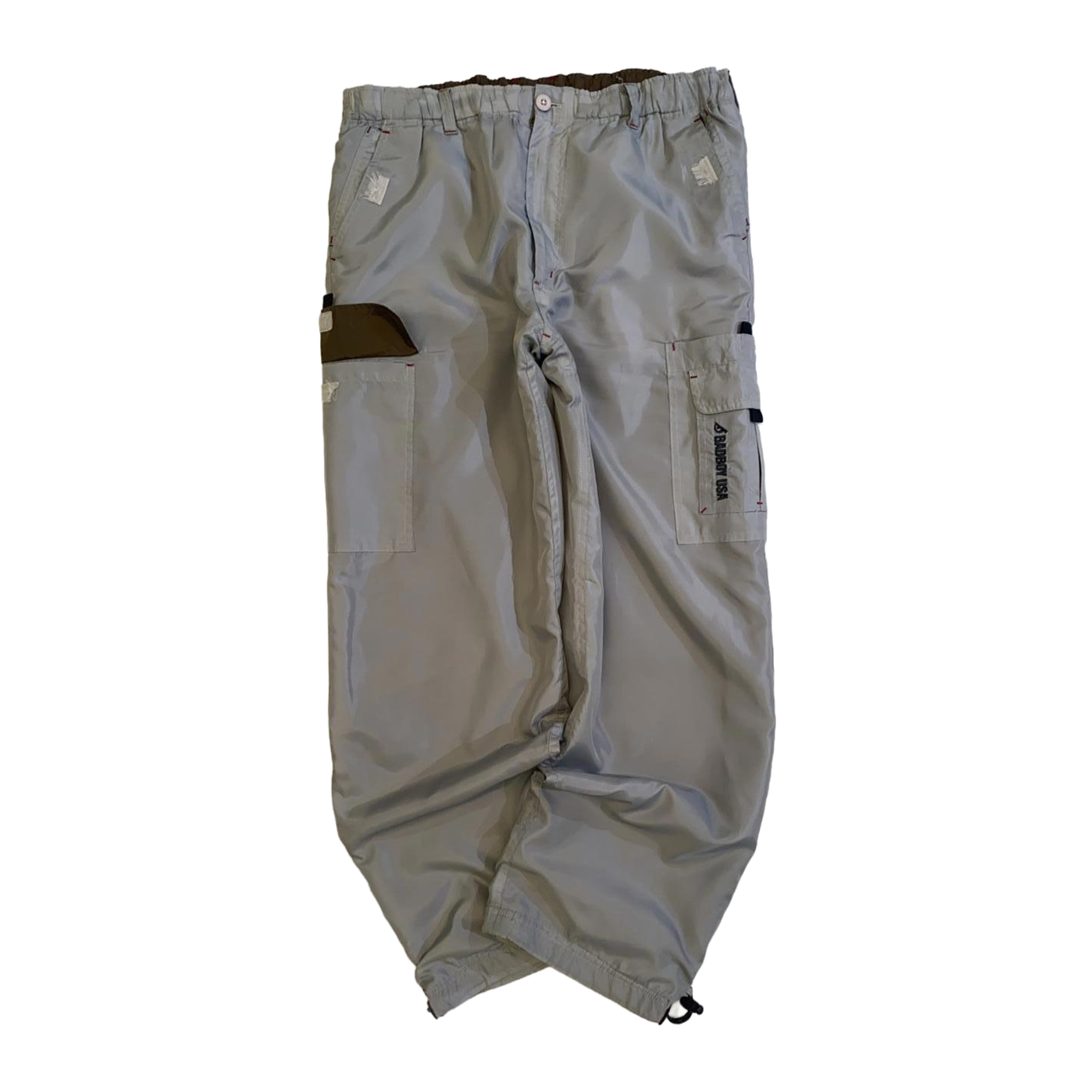 1831 Badboy Y2K Hip Hop Cargo Trouser Grey L