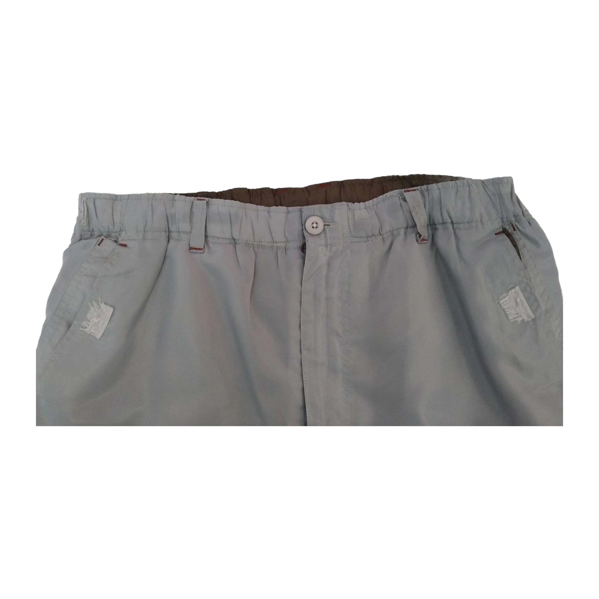 1831 Badboy Y2K Hip Hop Cargo Trouser Grey L