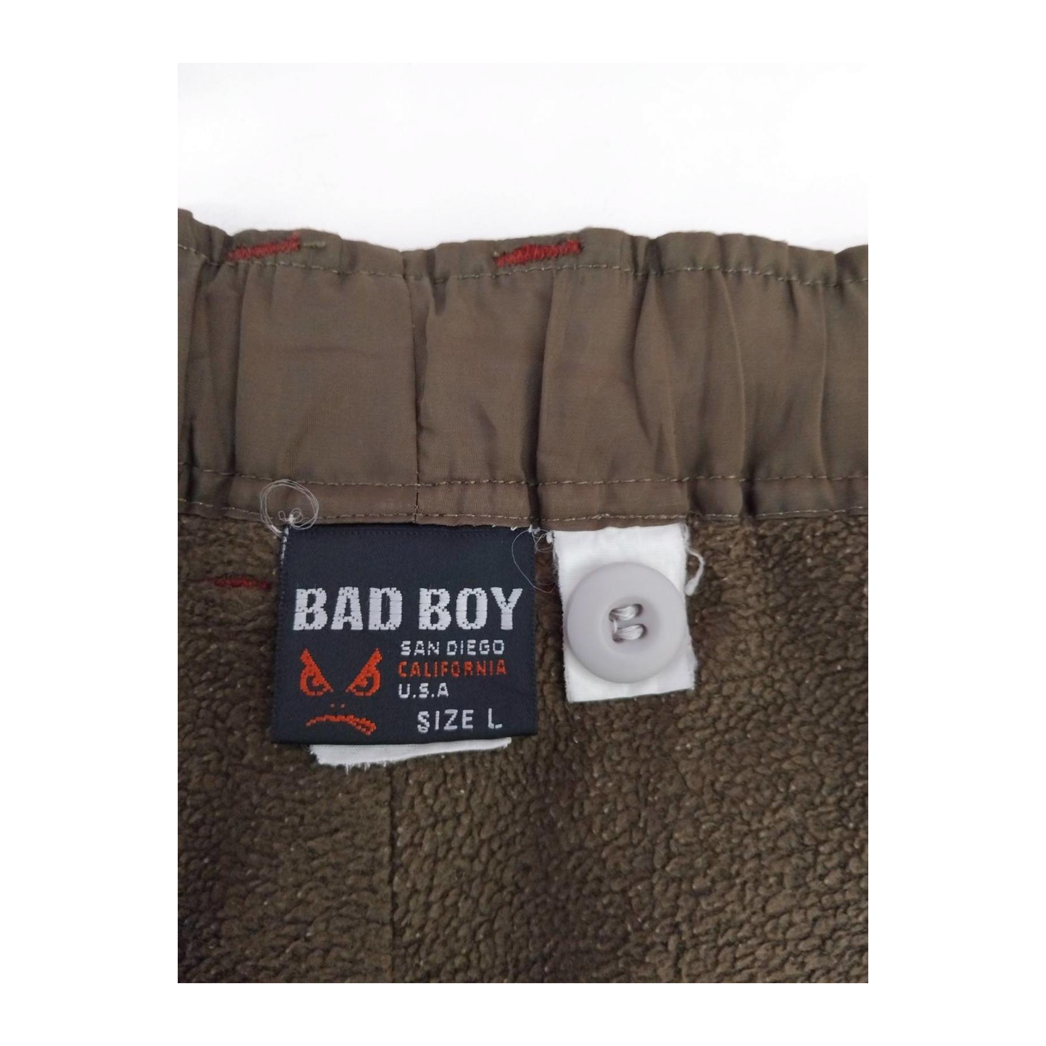 1831 Badboy Y2K Hip Hop Cargo Trouser Grey L