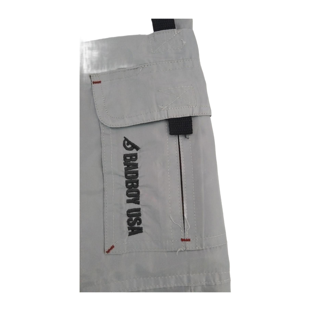 1831 Badboy Y2K Hip Hop Cargo Trouser Grey L