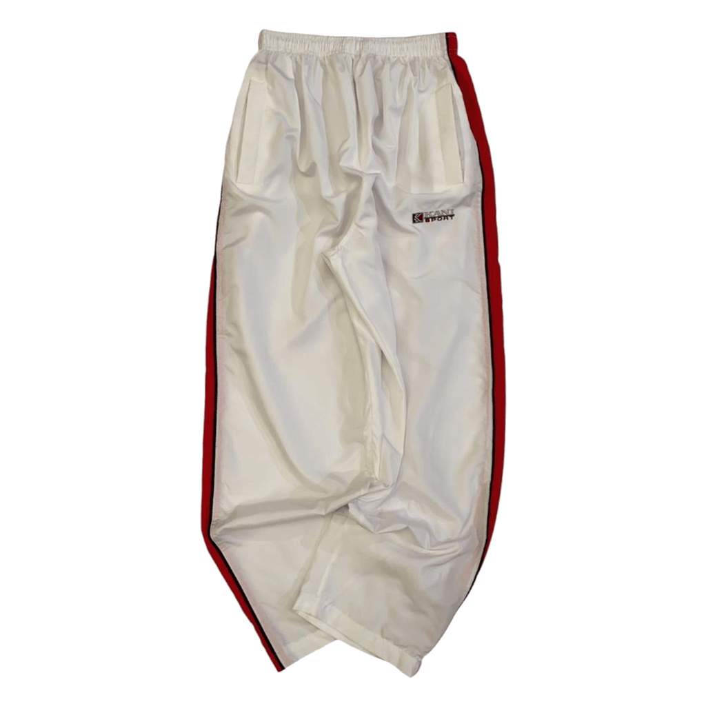 Karl Kani 90s Hip Hop Track Trouser White M