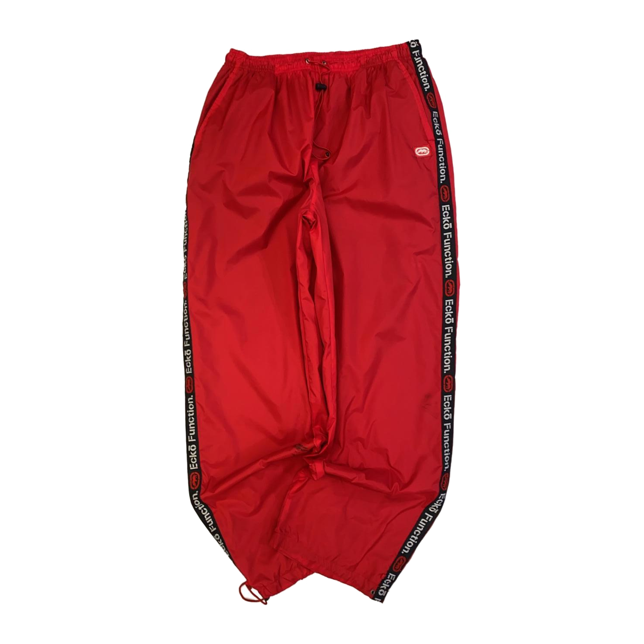 1844 Ecko Function Y2K Hip Hop Track Pant Red XL