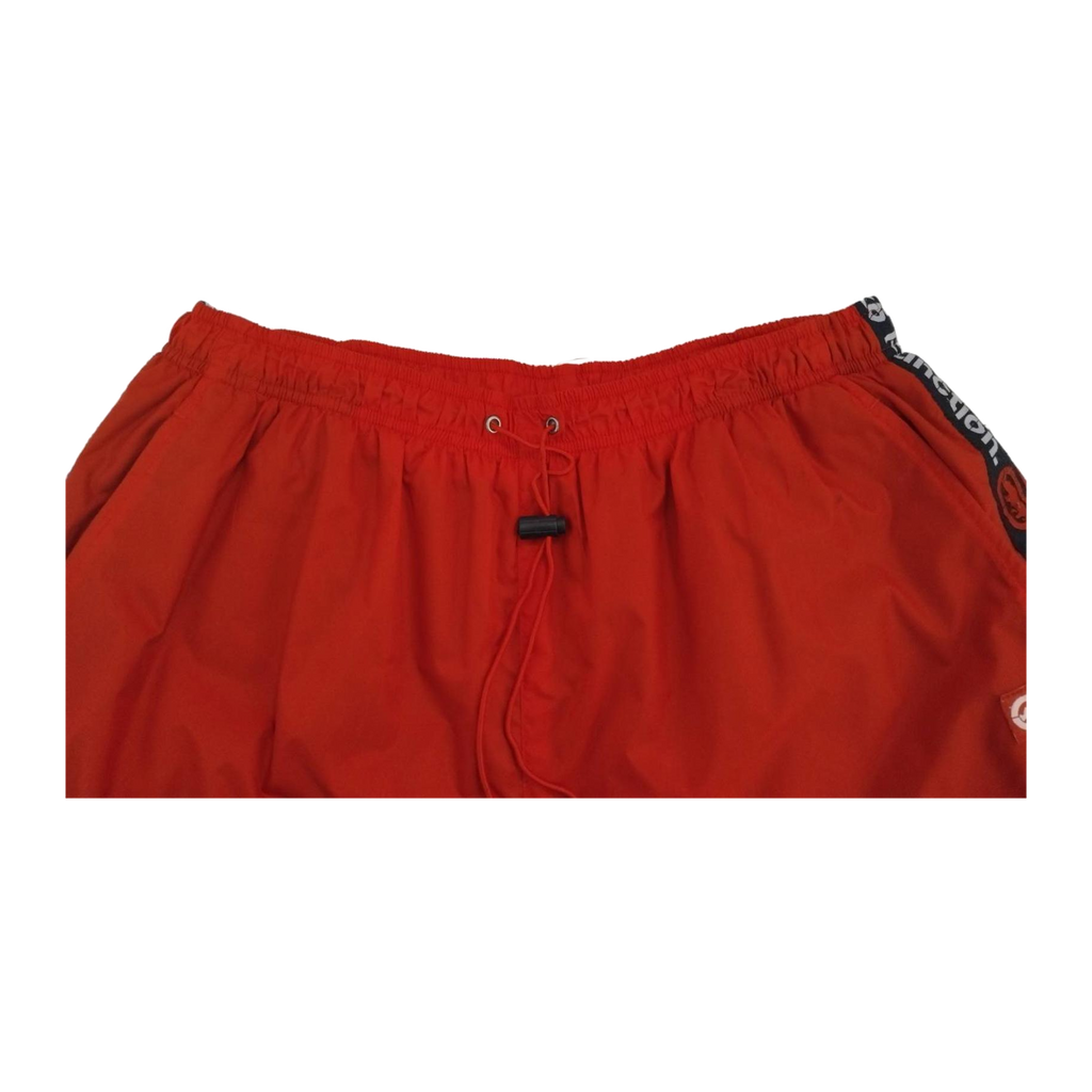 1844 Ecko Function Y2K Hip Hop Track Pant Red XL