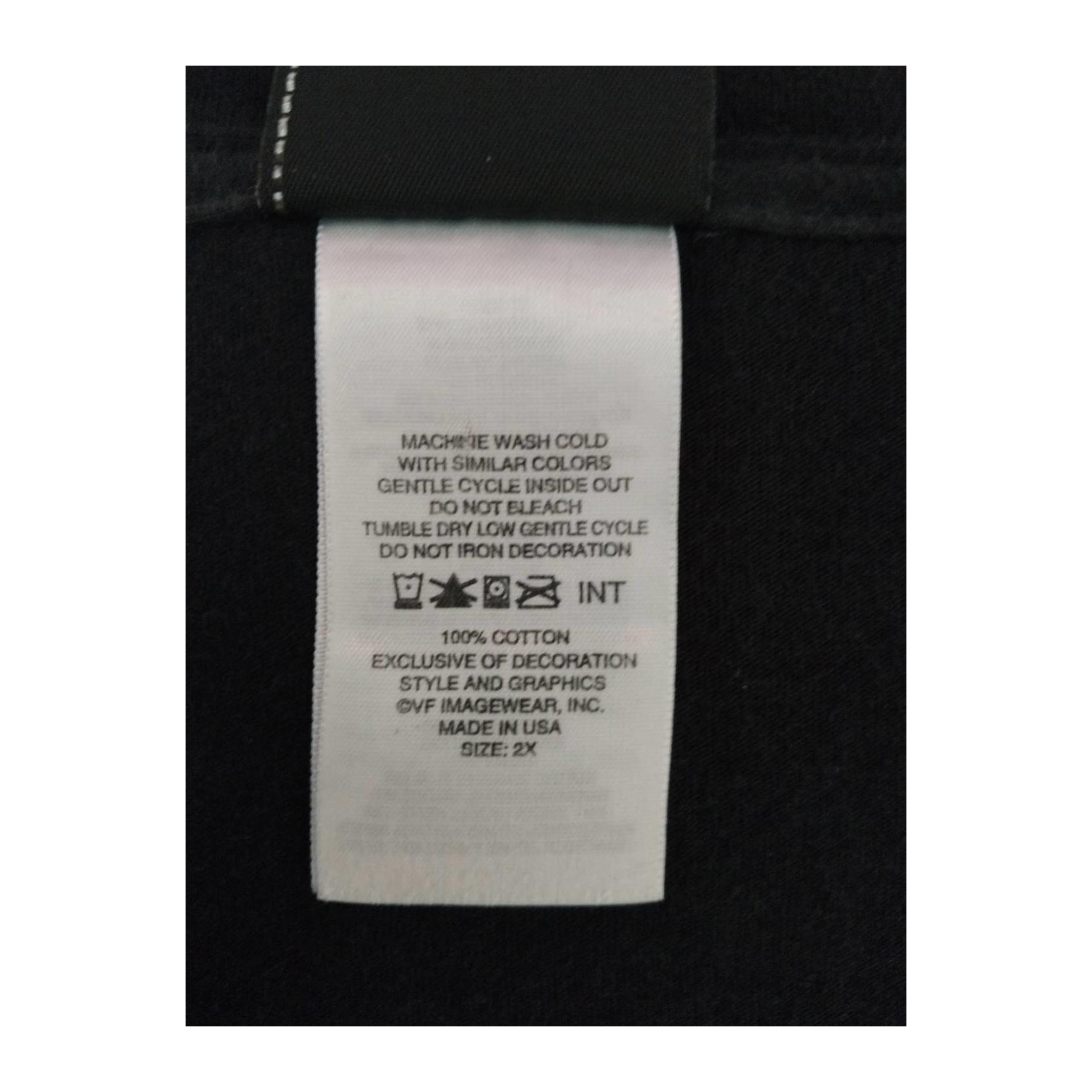 1731 Harley Davidson Women's Filigree Logo Long Sleeve V Neck T Shirt Black 2XL