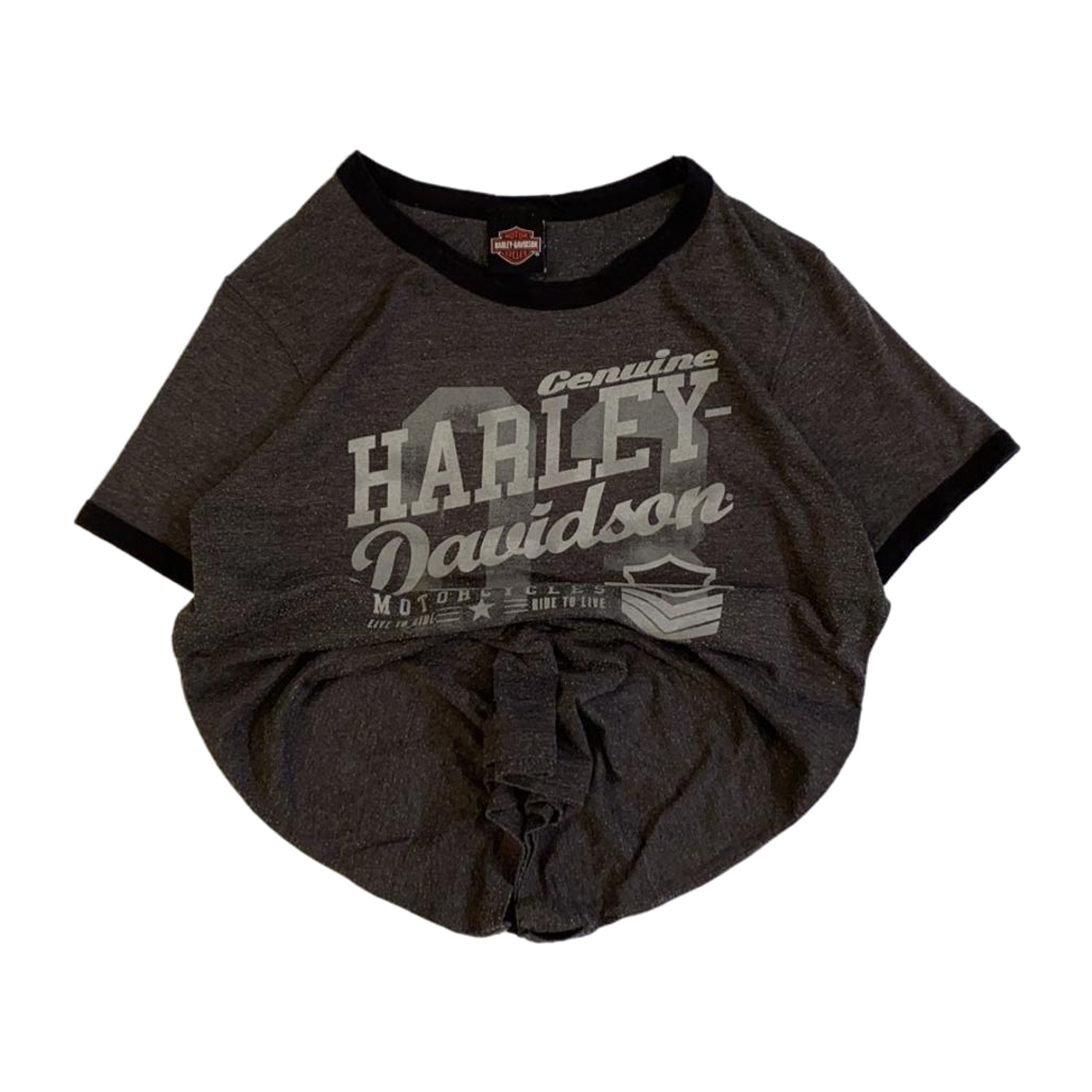 1740 Harley Davidson Men's Outpost Short Sleeve T Shirt Grey XL