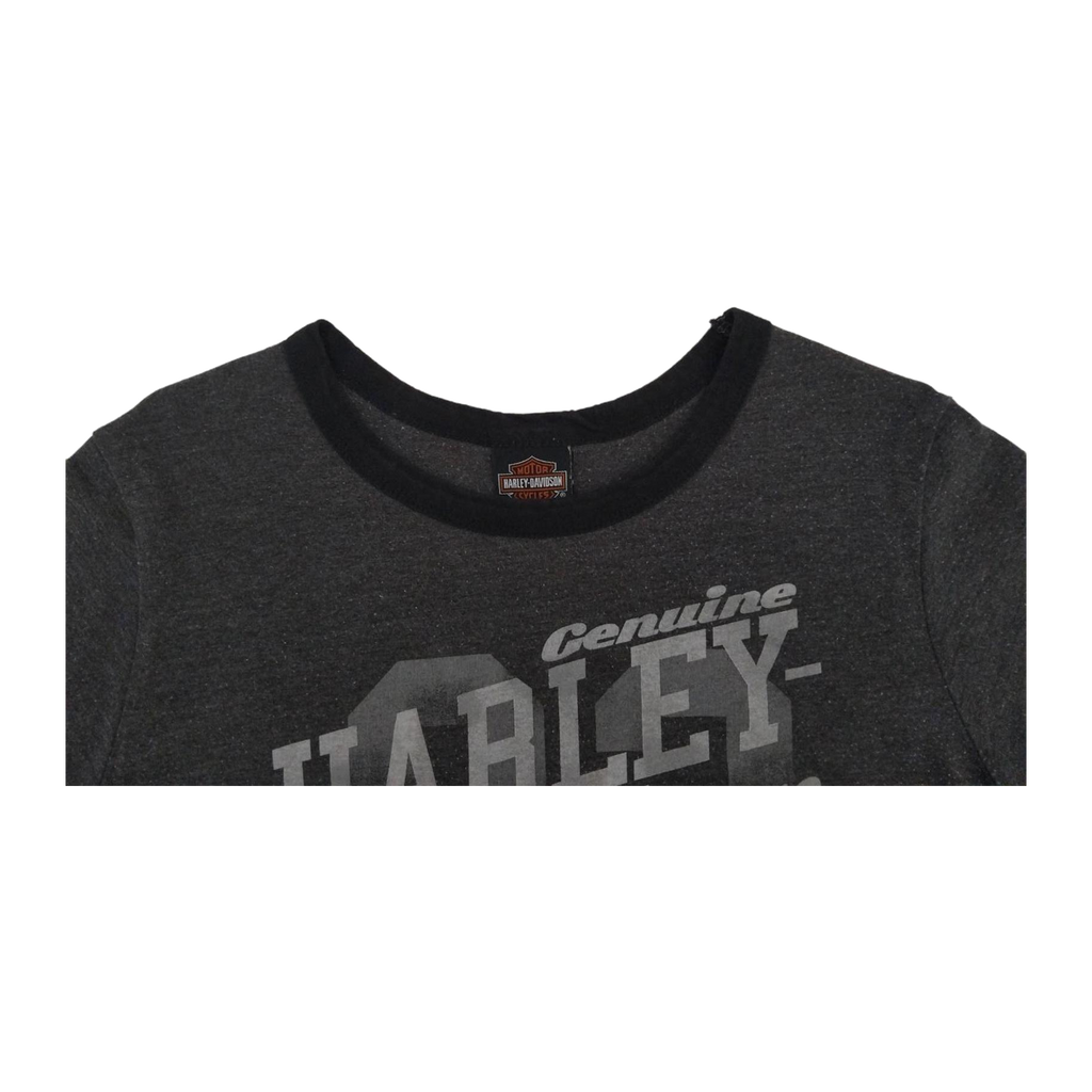 1740 Harley Davidson Men's Outpost Short Sleeve T Shirt Grey XL