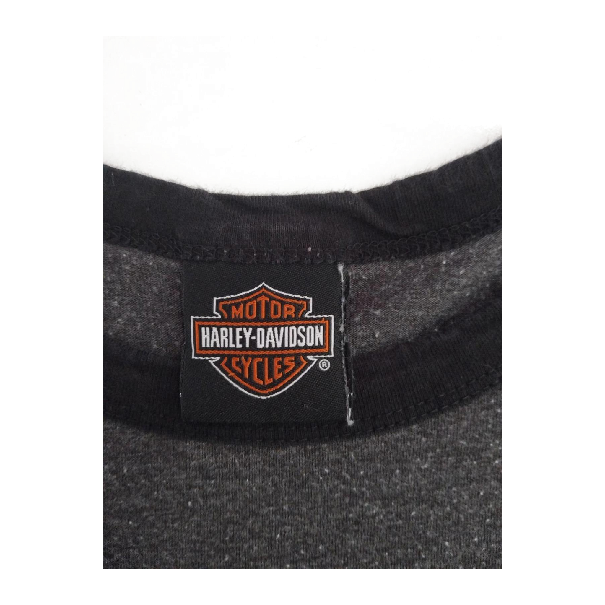1740 Harley Davidson Men's Outpost Short Sleeve T Shirt Grey XL