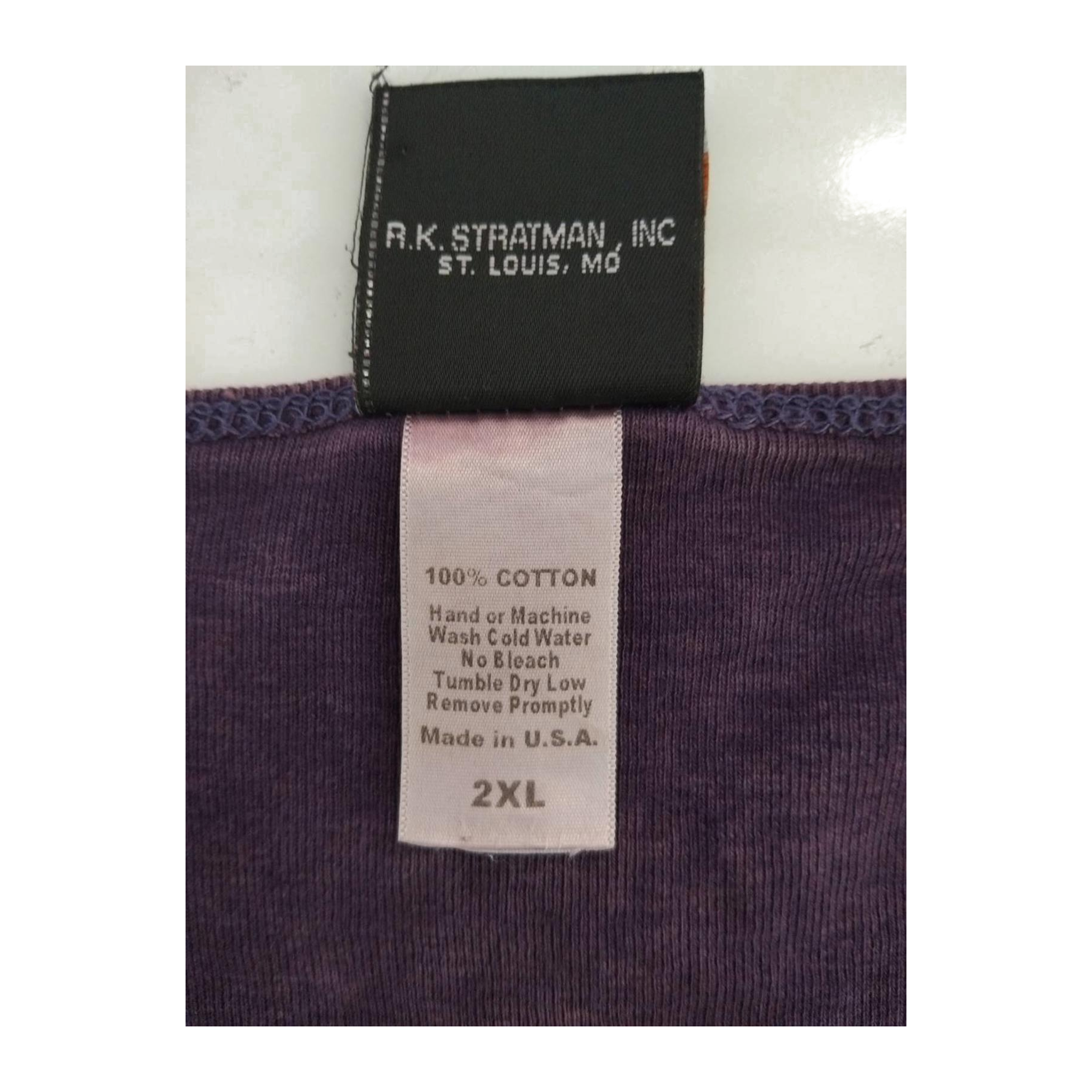 1748 Harley Davidson Women's Bedazzled Logo Long Sleeve T Shirt Purple 2XL
