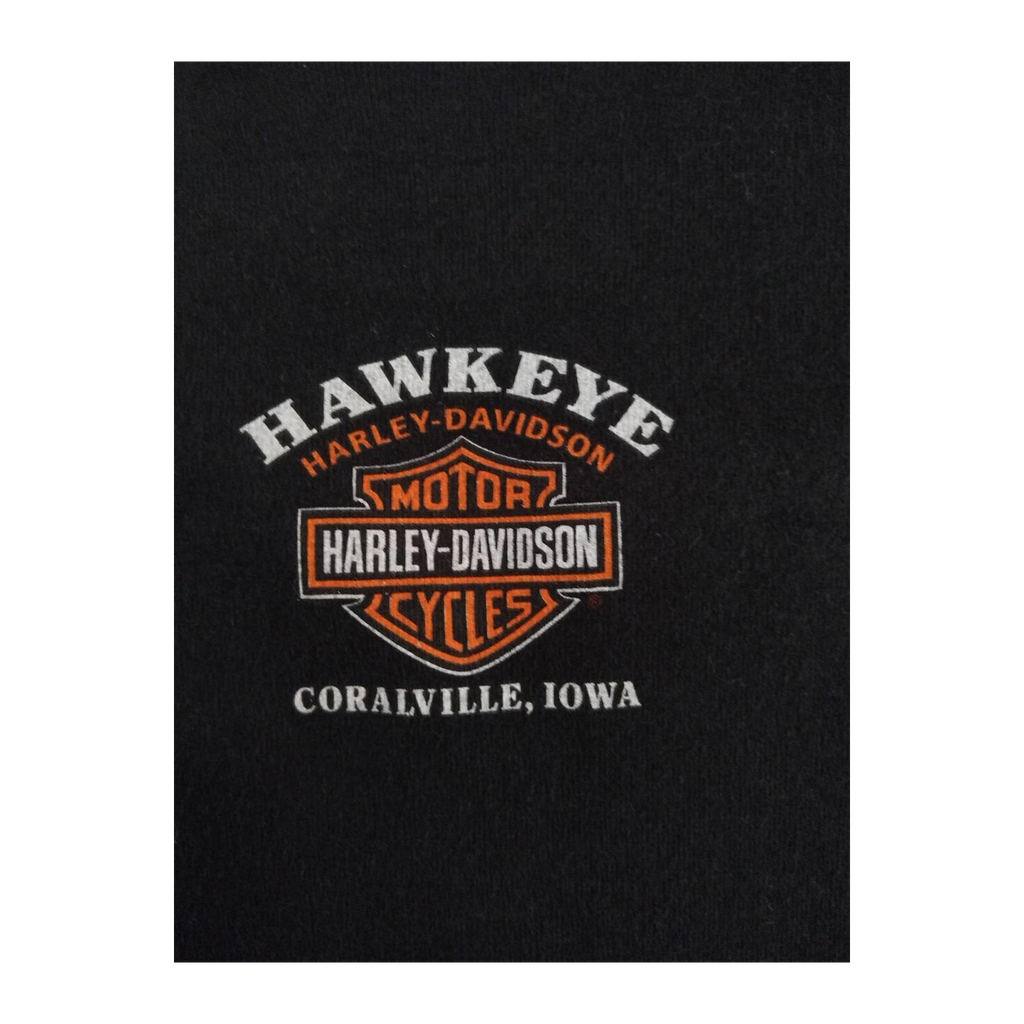 1742 Harley Davidson Women's Hawkeye Sleeveless T Shirt Black XL