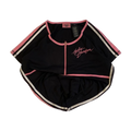 1753 Harley Davidson Women's Pink Accent Short Sleeve T Shirt Black XL
