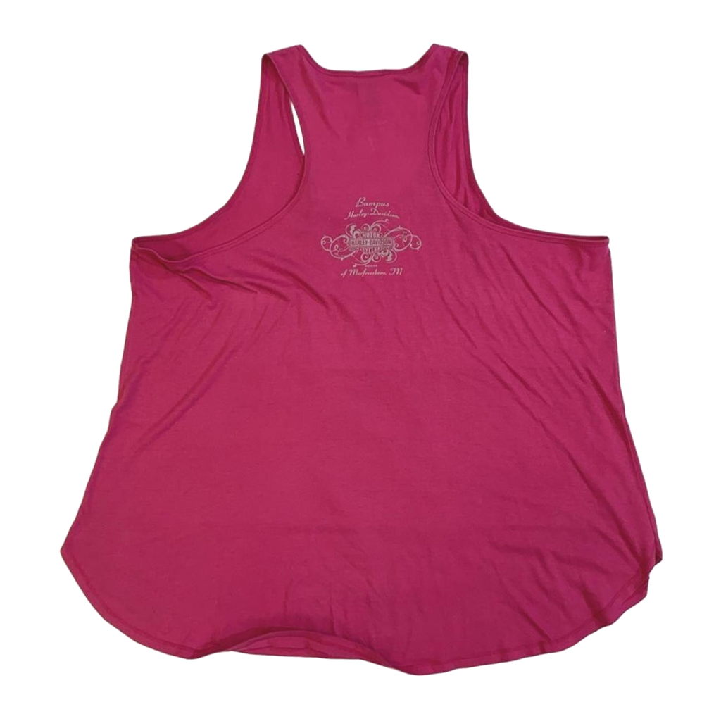 1757 Harley Davidson Women's Tank Top Pink 2XL